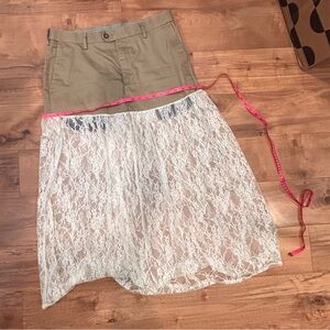 Reworked Vintage One of A Kind Skirt